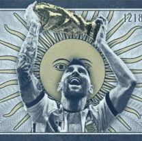 Evalúan emitir un billete de $ 10.000 y proponen que lleve la cara de Messi