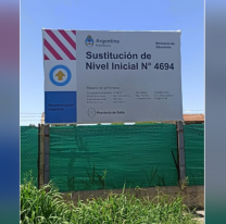 Inició la construcción de un nuevo Nivel Inicial en Rosario de la Frontera