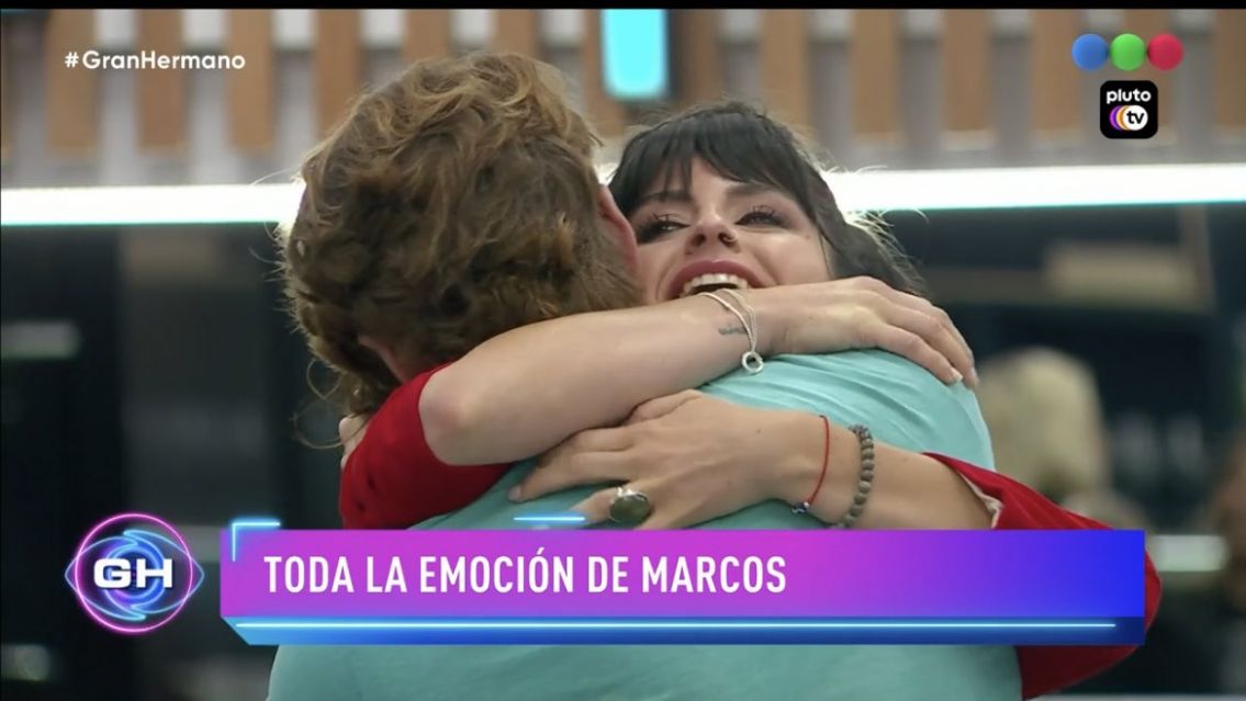 Gran Hermano 2022: el llanto de Marcos al reencontrarse con su hermana