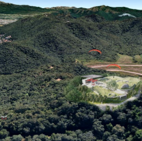 El gobernador Sáenz verificó el avance de las obras del nuevo Teleferico Ala Delta