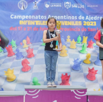 Una salteñita de 6 años es Campeona Nacional de Ajedrez