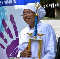 Agustina Padilla se consagró como la mejor asadora de Campo Quijano