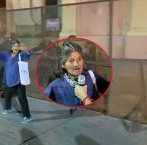 "Con la Iglesia, no": el grito desesperado de una abuela que defendió la Catedral