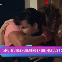 Así fue el emotivo reencuentro de Marcos con su hermano José