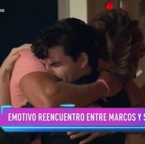 Así fue el emotivo reencuentro de Marcos con su hermano José