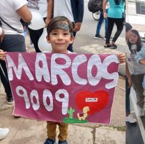 "Marcos al 9009": Masiva juntada en Salta en apoyo al salteño de Gran Hermano