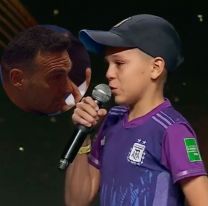 Josecito, el nene salteño que hizo emocionar a los campeones del mundo