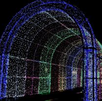 La Merced tendrá un enorme túnel de luces LED en la plaza principal 
