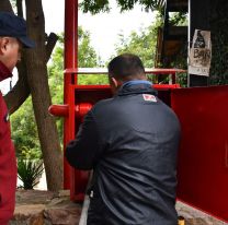 Finalizaron el sistema contra incendios del cerro San Bernardo