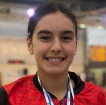 Salteñita la rompe en la selección Argentina de natación