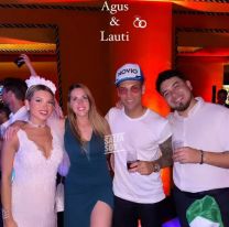 Dos salteños fueron invitados al casamiento de Lautaro Martínez y Agustina Gandolfo