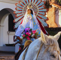 La Virgen Peregrina estuvo presente en el desfile en honor a nuestro héroe gaucho Güemes
