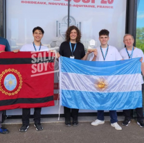 Salteños ganaron en Francia el 2º lugar en robótica simulada