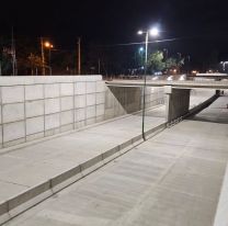 En diez días habilitarían los puentes de la rotonda del Grand Bourg