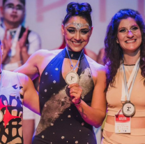 Es salteña y se quedó con el 1° lugar en el Noroeste Pole Sport Championship