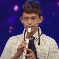 Nahuel, el salte&ntilde;o que sorprendi&oacute; con su instrumento y logr&oacute; cumplir un sue&ntilde;o en Got Talent