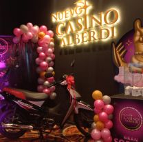Nuevo Casino Alberdi sortea una moto 0km con todos los gastos incluidos