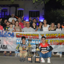 Salteños en lo más alto del podio en el Campeonato Argentino de Enduro