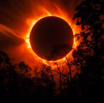 Eclipse solar con anillo de fuego: cuándo y dónde se podrá ver desde Argentina