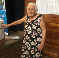 Abuelita salteña fue a votar a los 93 años
