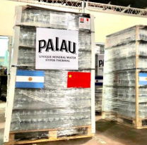 Salta comenzó a exportar Agua Palau a China