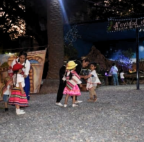 Inauguraron el pesebre Coya de Navidad Azul
