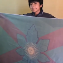 Un niño con autismo diseñó la bandera de Tartagal para conmemorar los 100 años