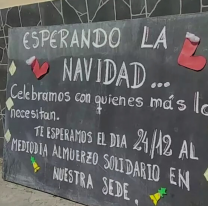Vecinos de Villa Chartas piden donaciones para realizar un almuerzo navideño para los más necesitados 