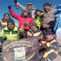 Soldados salteños ascendieron al volcán Llullaillaco
