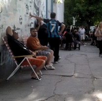 Largas filas para conseguir entradas para ver a Boca en Salta