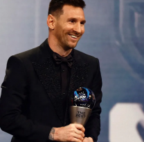Messi hizo historia al quedarse con su tercer premio "The Best"