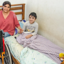Rifa solidaria a beneficio de Bautista, el ni&ntilde;o salte&ntilde;o con huesos de cristal