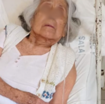 Falleció la abuelita que fue abandonada en el Hospital Militar