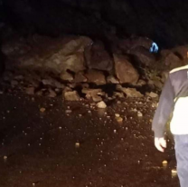 Atención Salteños: por derrumbes, no permiten tránsito después de las 20, en la Cuesta del Obispo