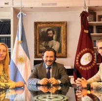 Sáenz recibió a Karina Milei y Martín Menem: "Hay que afianzar el federalismo"