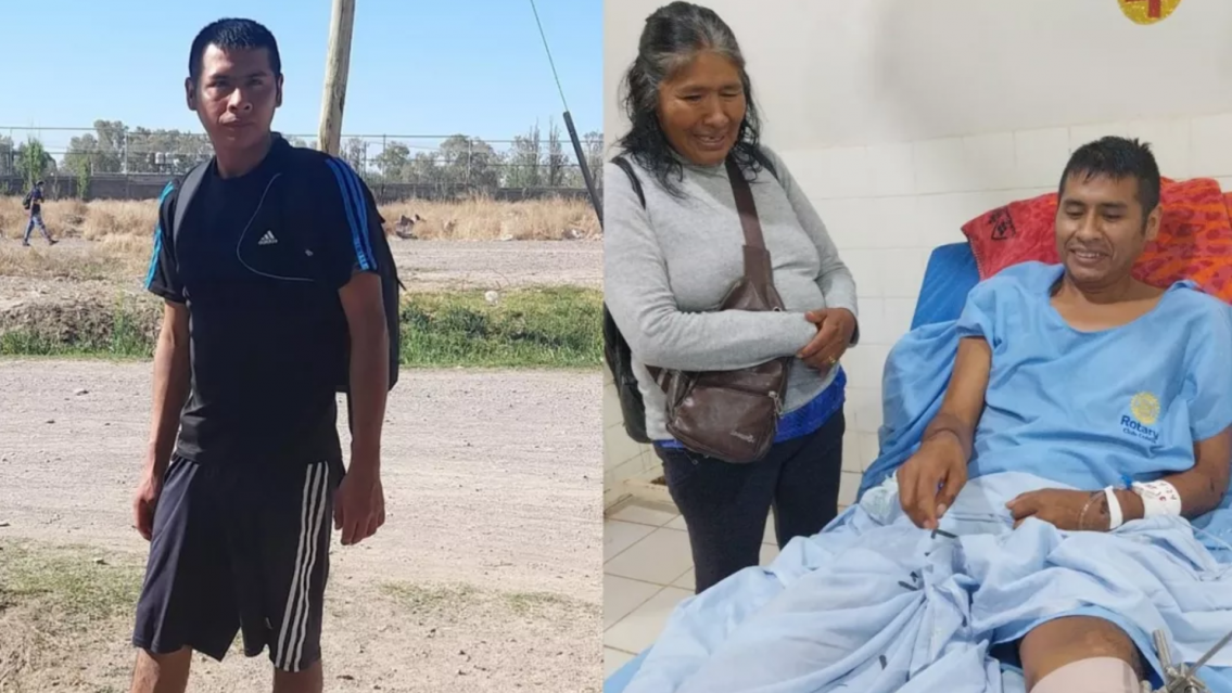 Atropellaron a un albañil argentino en Bolivia y le piden una cifra millonaria para operarlo, los familiares piden ayuda