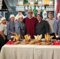 Donato de Santis visita Salta para probar el mejor tamal del mundo