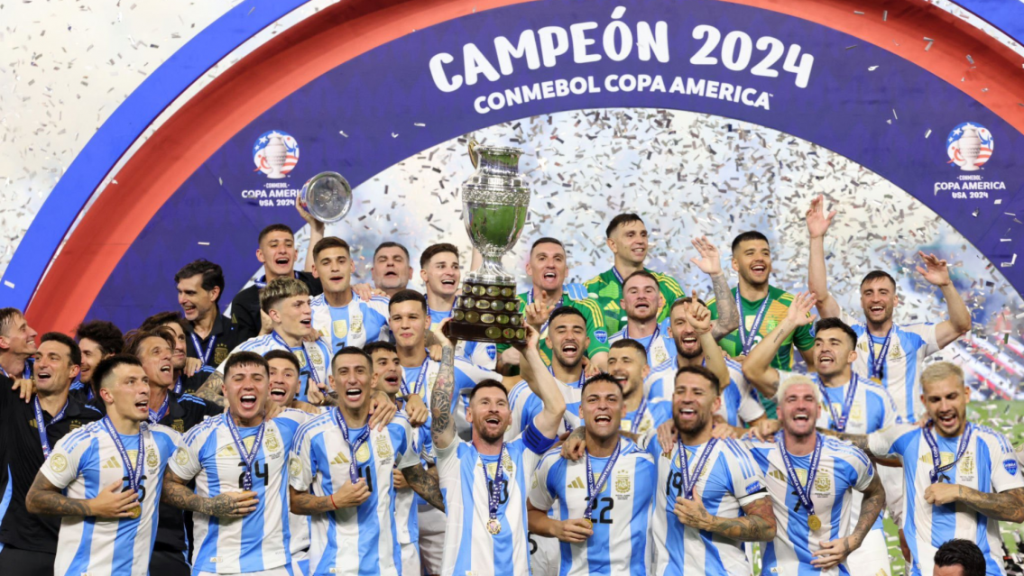 Argentina venció 1-0 a Colombia y se consagró bicampeón de la Copa América