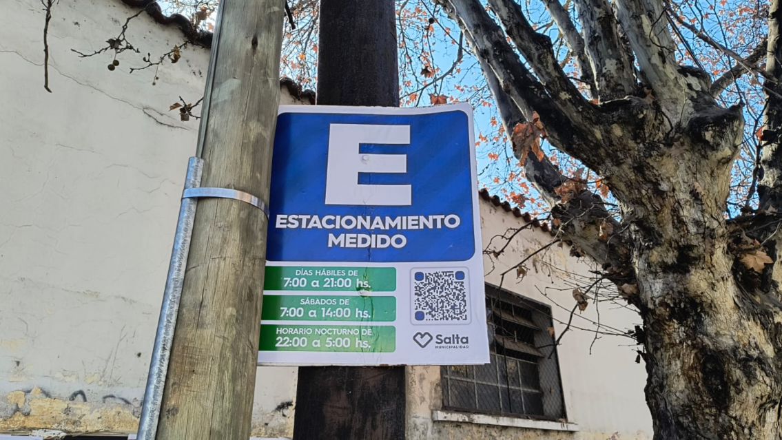 En Salta se podrá pagar el estacionamiento medido con QR