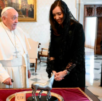 La Vicepresidenta Victoria Villarruel se reunió con el Papa