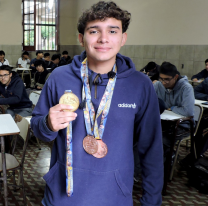 Joven salte&ntilde;o gan&oacute; la medalla de oro en los "Juegos de Nataci&oacute;n de la Juventud Trasandina"