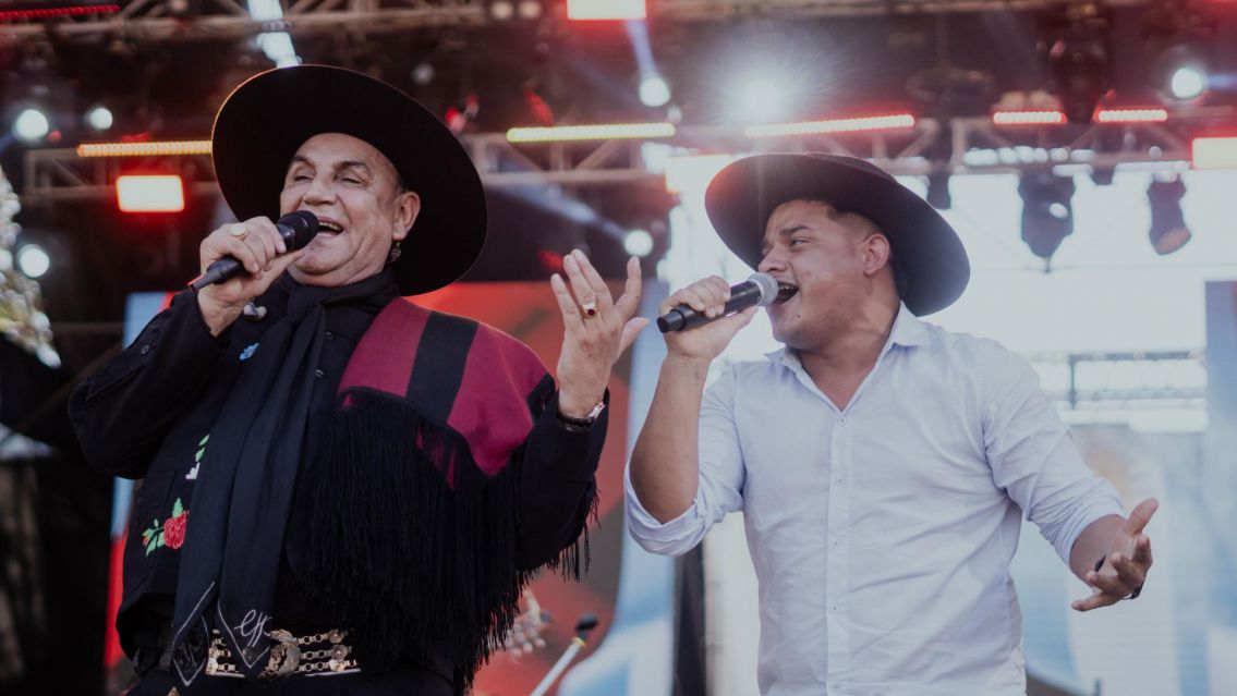 Iván Ruiz, consagrado por el público en la Serenata a Cafayate