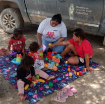 La población infantil evacuada en campamentos de La Curvita, La Estrella y La Gracia continúan con asistencia