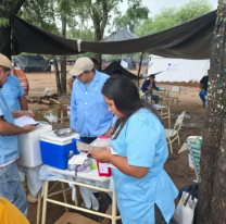 Salud Pública continúa con la asistencia sanitaria en Santa Victoria Este