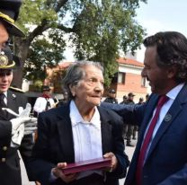 Sáenz lideró el acto central por el Bicentenario de la Policía de Salta