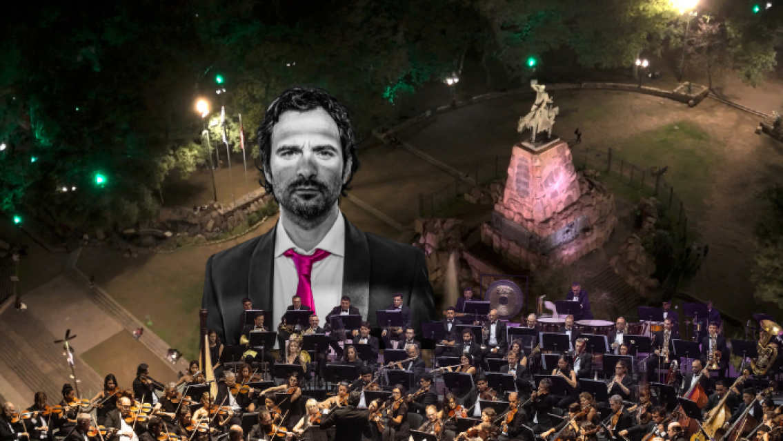 Salta inicia la Semana Santa con música y tradición en el Monumento a Güemes