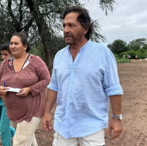 Gustavo Sáenz coordinó en territorio la asistencia aérea a comunidades afectadas por la crecida del río Bermejo