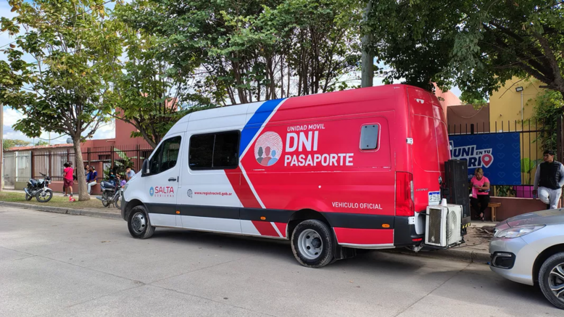 El móvil del Registro Civil estará hoy en la plaza Evita