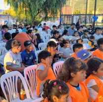 Hoy la propuesta de "Cine en la plaza" llega a barrio Primera Junta