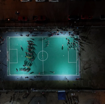 ¡Quedó hermosa! finalizaron las obras de recuperación en la canchita del barrio Solidaridad